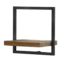 D-Bodhi Metal Frame Wall Box- Natural