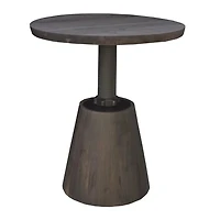 Bronx Bistro Crank Table - Vinegar Matte