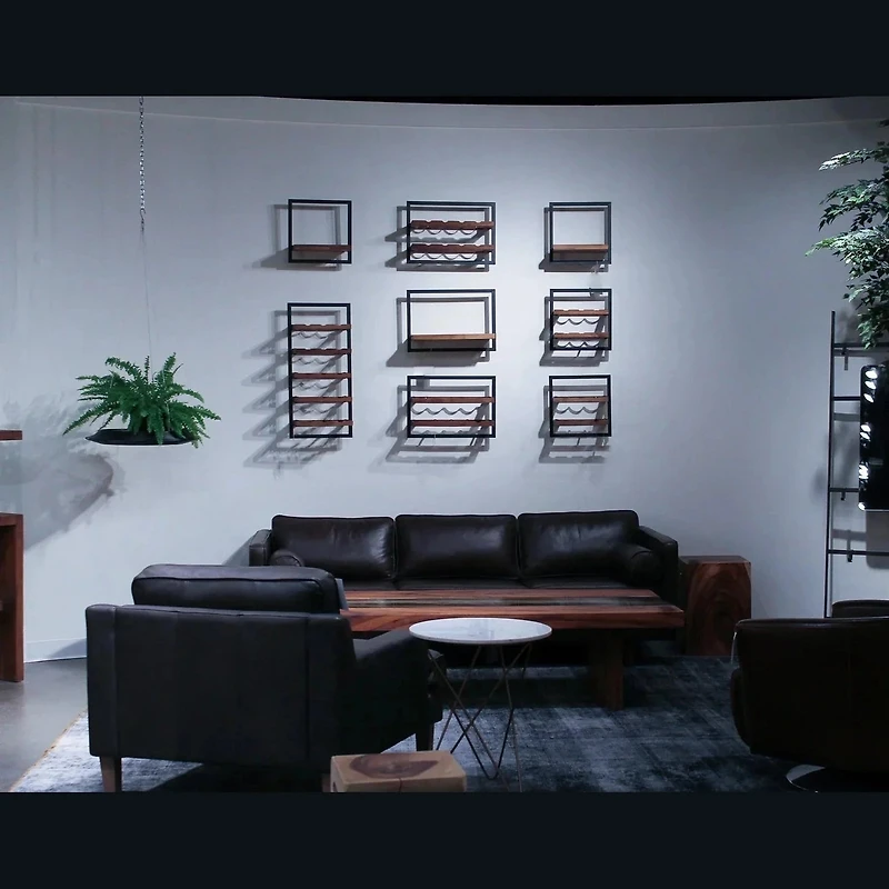D-Bodhi Metal Frame Wall Box- Natural