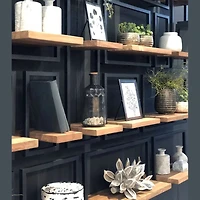 D-Bodhi Metal Frame Wall Box- Natural