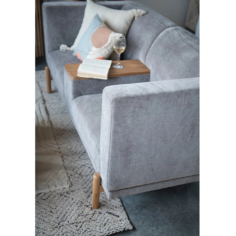 20" Woven Cotton Pillow With Tassels