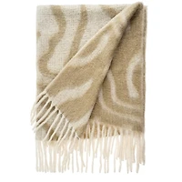 Bergen Wool Blend Throw, Pampas
