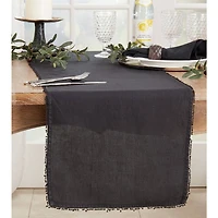 Pom Pom Design Table Runner