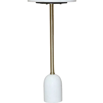 WEDDEL MARBLE DRINK TABLE