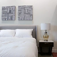 D-Bodhi Wall Deco - Black & White 24"