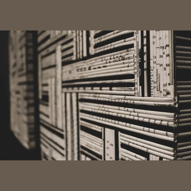 D-Bodhi Wall Deco - Black & White 24"