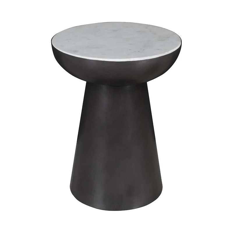 Cirkel Pedestal End Table Tall