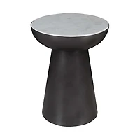 Cirkel Pedestal End Table Tall