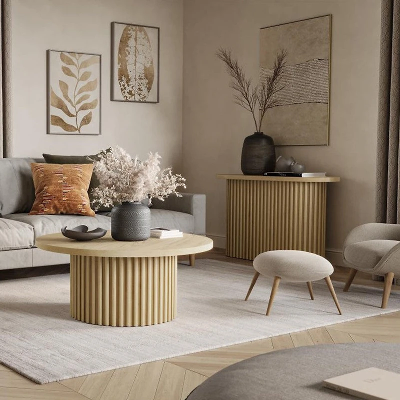 Nord Sofa Table - Natural