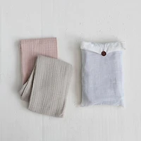 Cotton Double Cloth Tea Towels - Set of 2 in Bag