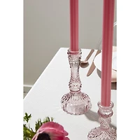 Gillian Pink Candlestick - Large