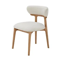 Danny Solid Oak Wood Dining Chair