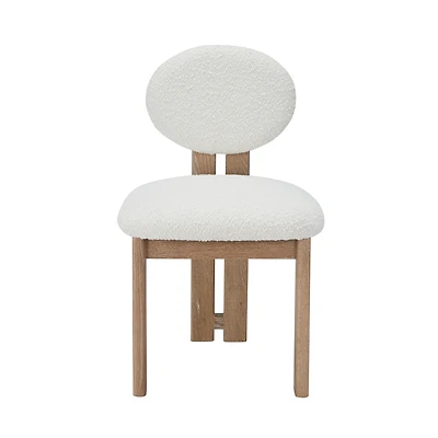 Vittoria Solid Oak Wood Dining Chair