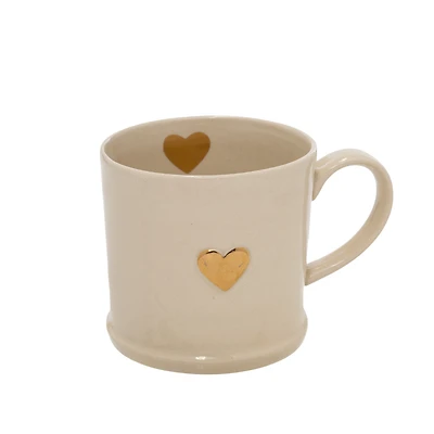 Sweet Heart Mug, Gold