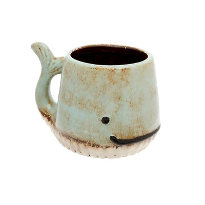 Whale Mug Aqua