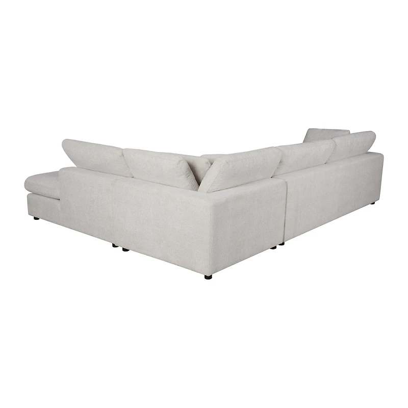 Lene Sectional - Left Chaise-Oatmeal
