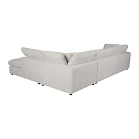 Lene Sectional - Left Chaise-Oatmeal