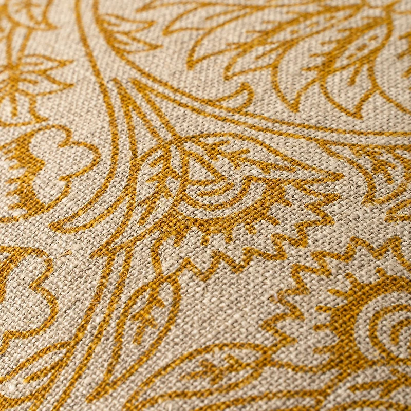 Floria Linen Pillow - Sunflower