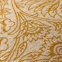 Floria Linen Pillow - Sunflower