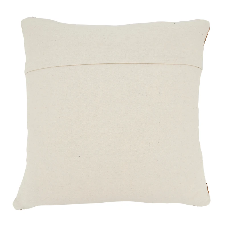 Plaid Pillow Rust