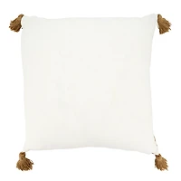 Large Plaid Pillow