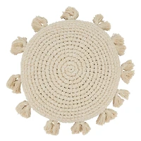 Round Tassel Pillow - Cover