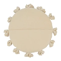 Round Tassel Pillow - Cover
