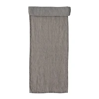 Stonewashed Linen Table Runner - Natural
