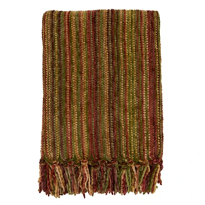 Chenille Throw Multi