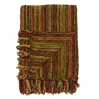Chenille Throw Multi
