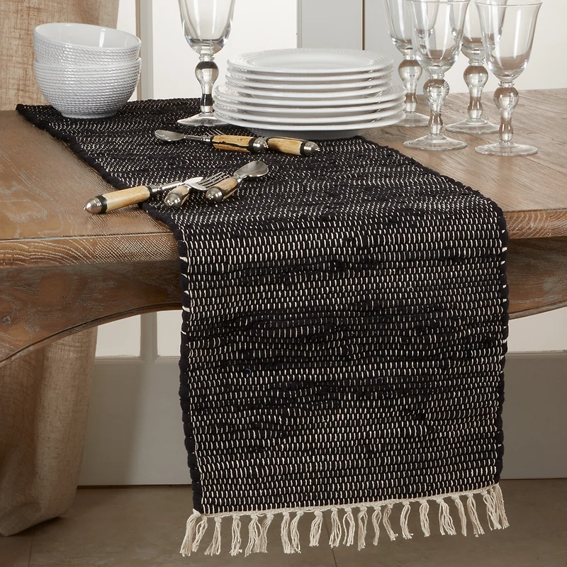 Chindi Runner Black
