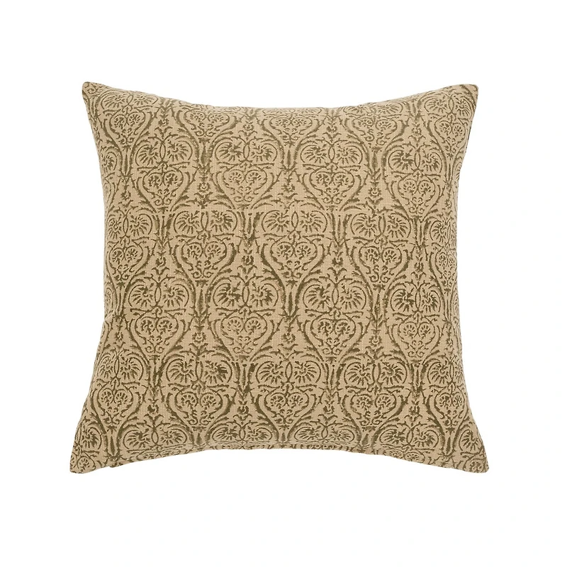 Aria Block Print Pillow