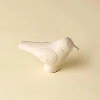 Paper Mache Bird Statuette