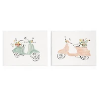 PRT/PPR 2/ASST MOPED SGE/PNK (Set of two)