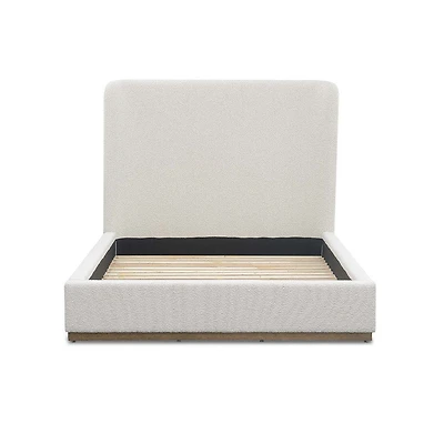 Aino Queen Bed - Off White