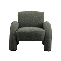 Alva Premium Boucle Accent Chair – Green