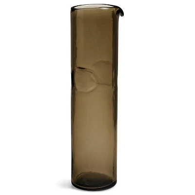 JUG RECYCLED GLASS MOUTH BLOWN SMOKE