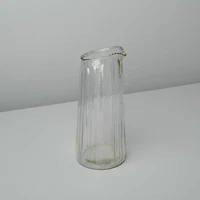 Ruffle Glass Lines Carafe