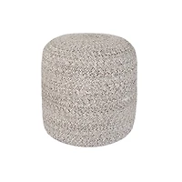 Bohemian Yarn Pouf
