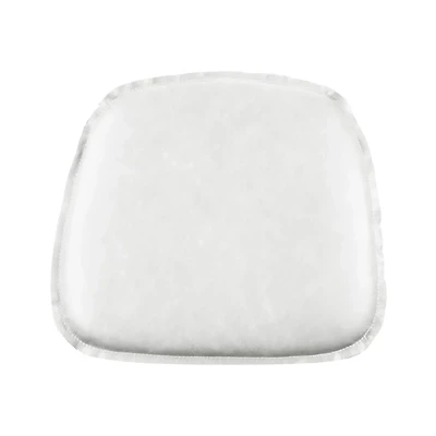 Metal Crossback Leather Cushion Seat