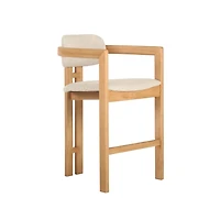 Monterrey Counter Stool - Cream Tweed