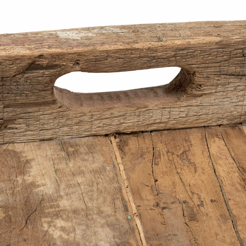 Carson (Small) 24L x 24W Brown Reclaimed Wood Tray