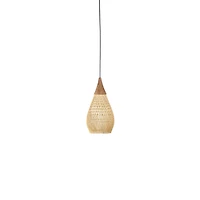 D-Bodhi Horn Pendant Small - Natural