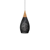 D-Bodhi Horn Pendant Large - Black
