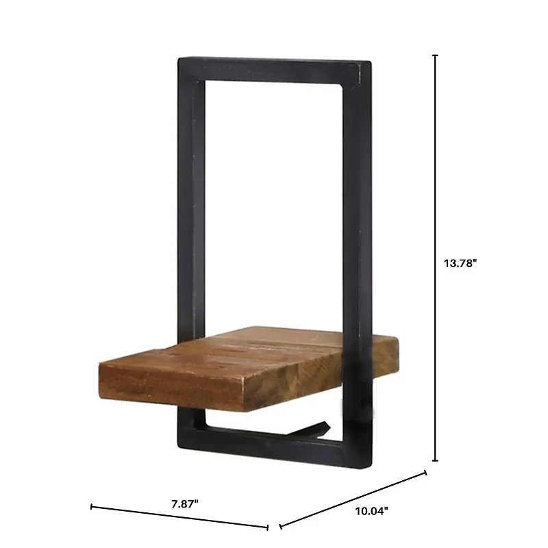 D-Bodhi Metal Frame Wall Box - Natural