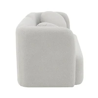 Fika Premium Boucle Fabric Sofa - Teddy Taupe