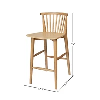 Easton Counter Stool - Natural