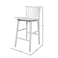 Easton Counter Stool - White
