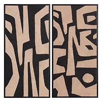 TRIBECA HANDPAINTED ART 24X50 (Set of 2)