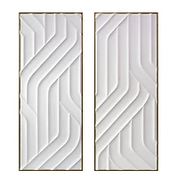 DIMENSL PLAS WALLART 24X60 SET OF 2